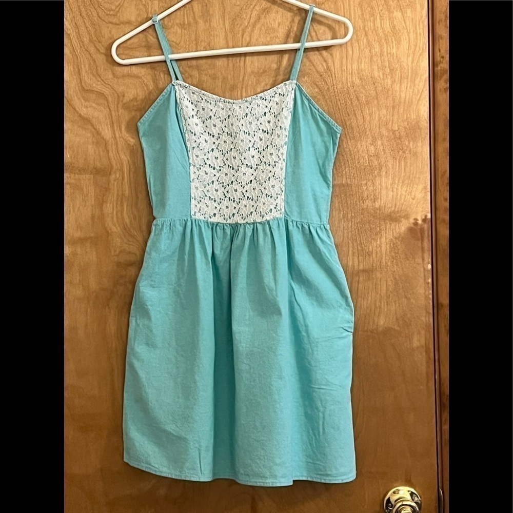 Mimi Chica Cotton Lace dress/tunic M